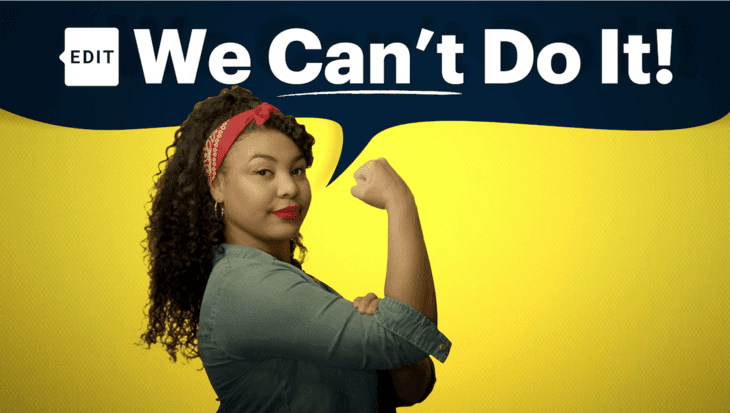 We Can´t Do It