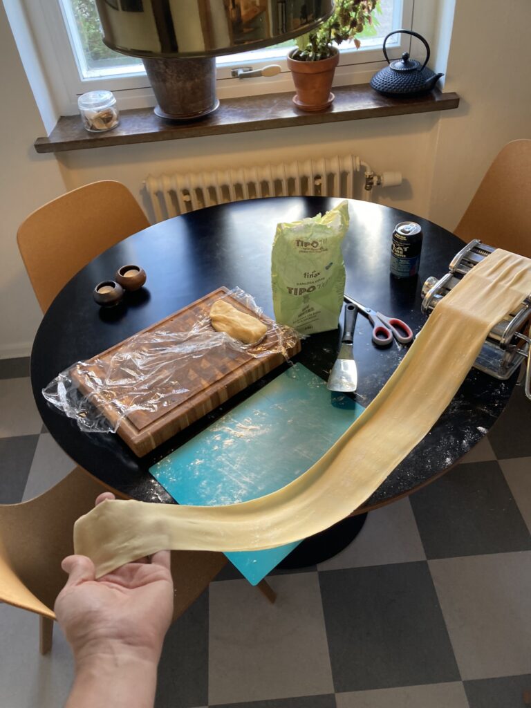 Göra egen pasta