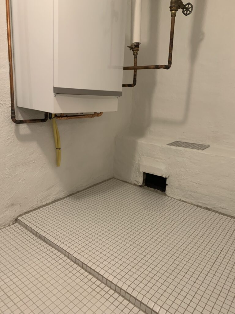 Lägga mosaik golv