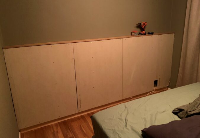 DIY Headboard gypsum