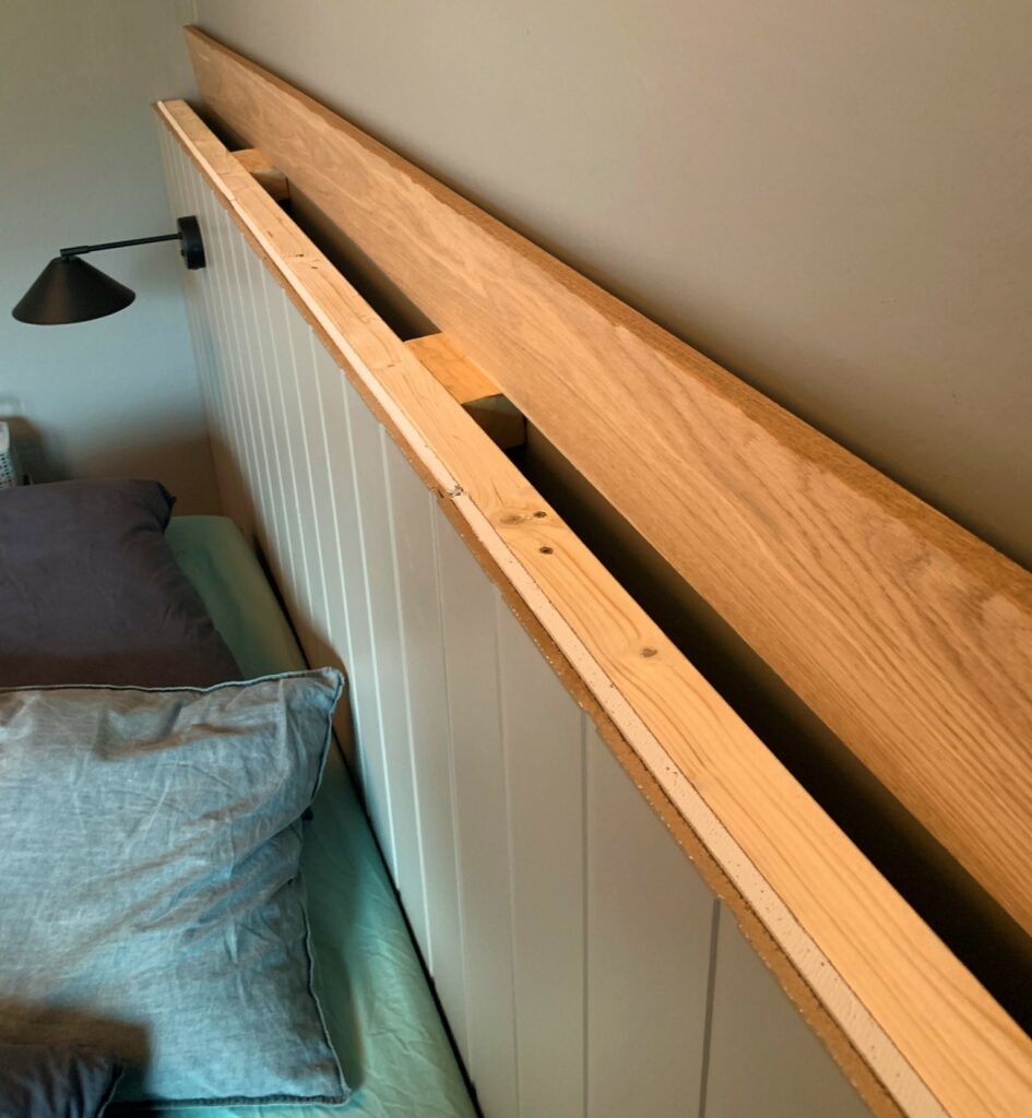 DIY Sänggavel i trä